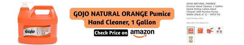 GOJO NATURAL ORANGE Pumice Hand Cleaner